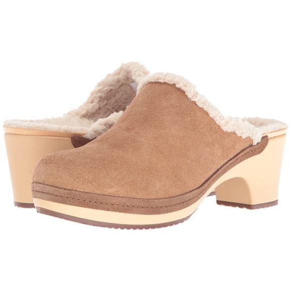 CROCS Shoes - [Crocs] Sarah Lined Retro Clog Slip On Shoe Sz 8